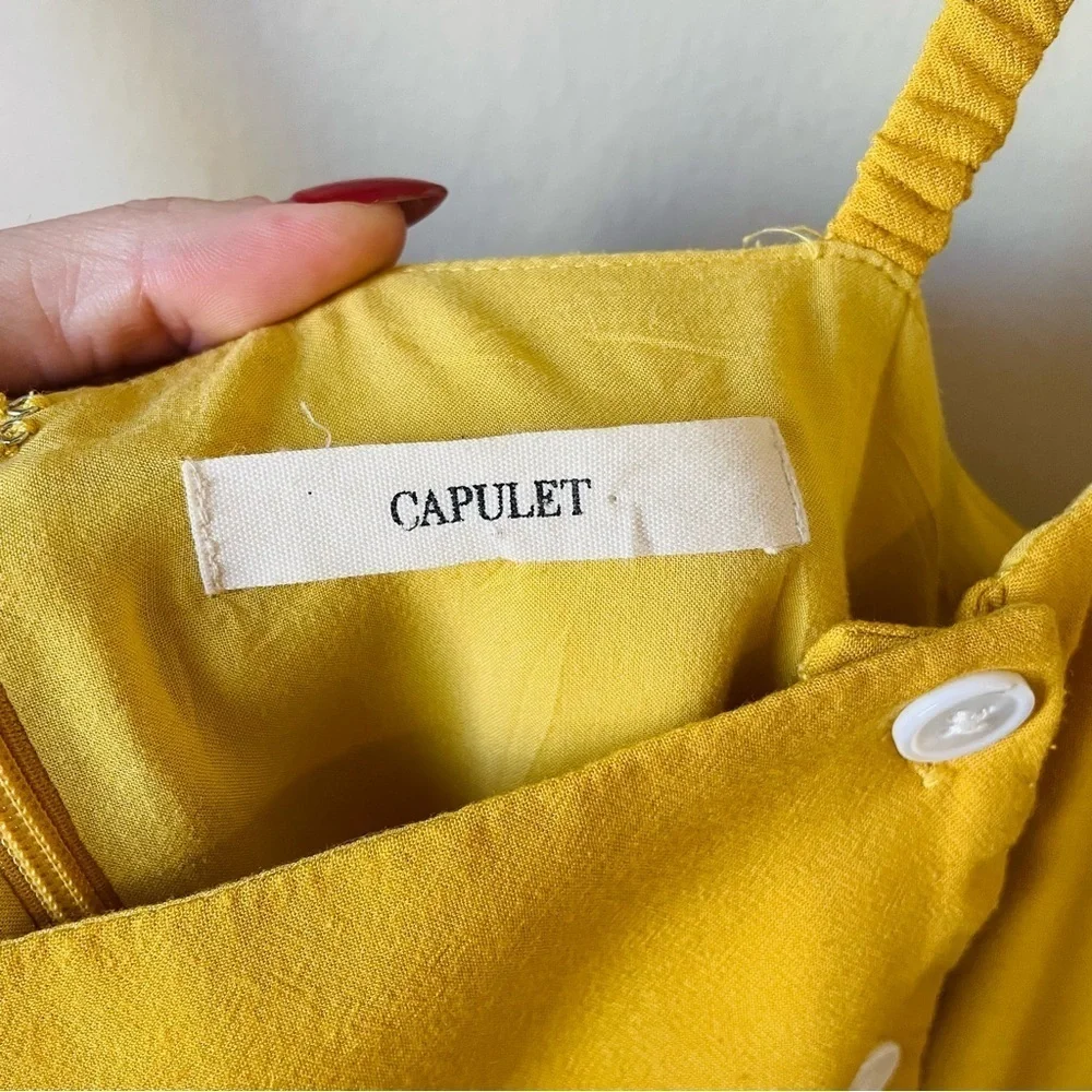 Capulet Janette Yellow Midi Dress - Picture 6 of 8